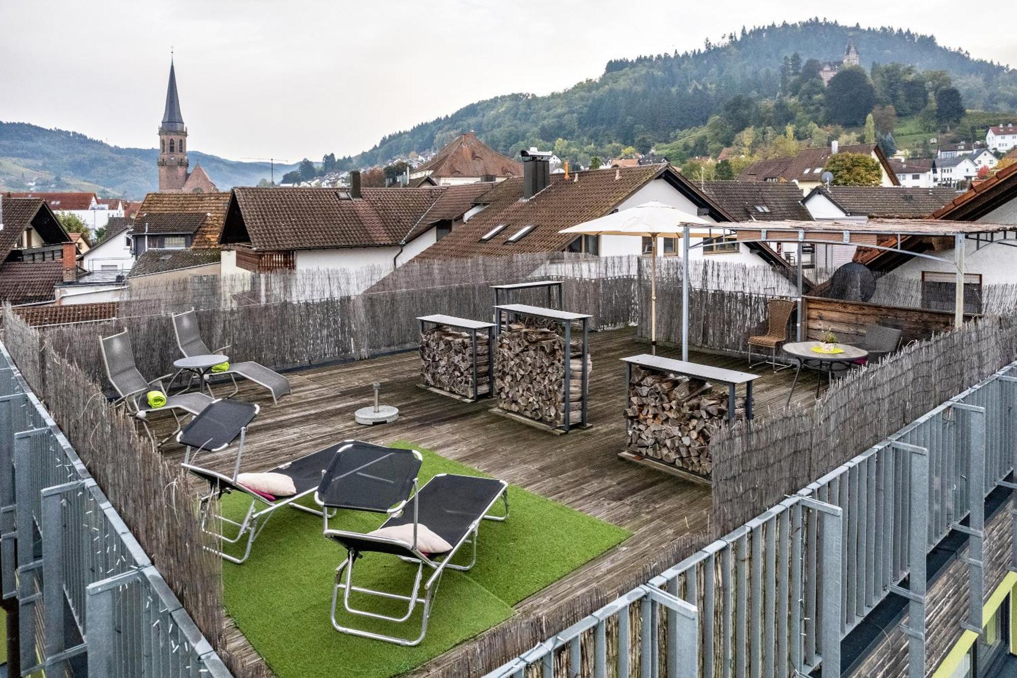 Azuria Schwarzwald Loft Appartement Kappelrodeck Buitenkant foto