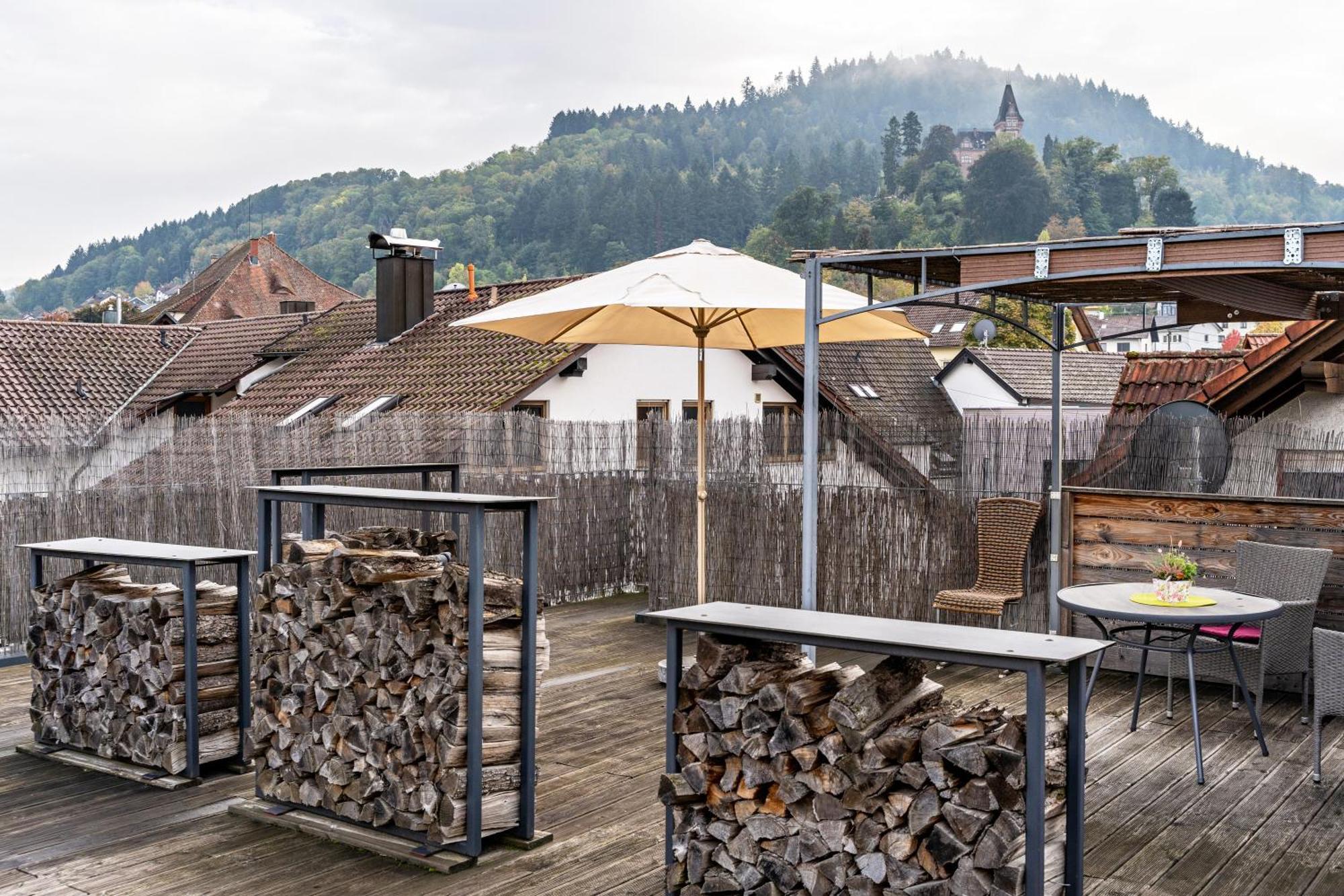 Azuria Schwarzwald Loft Appartement Kappelrodeck Buitenkant foto